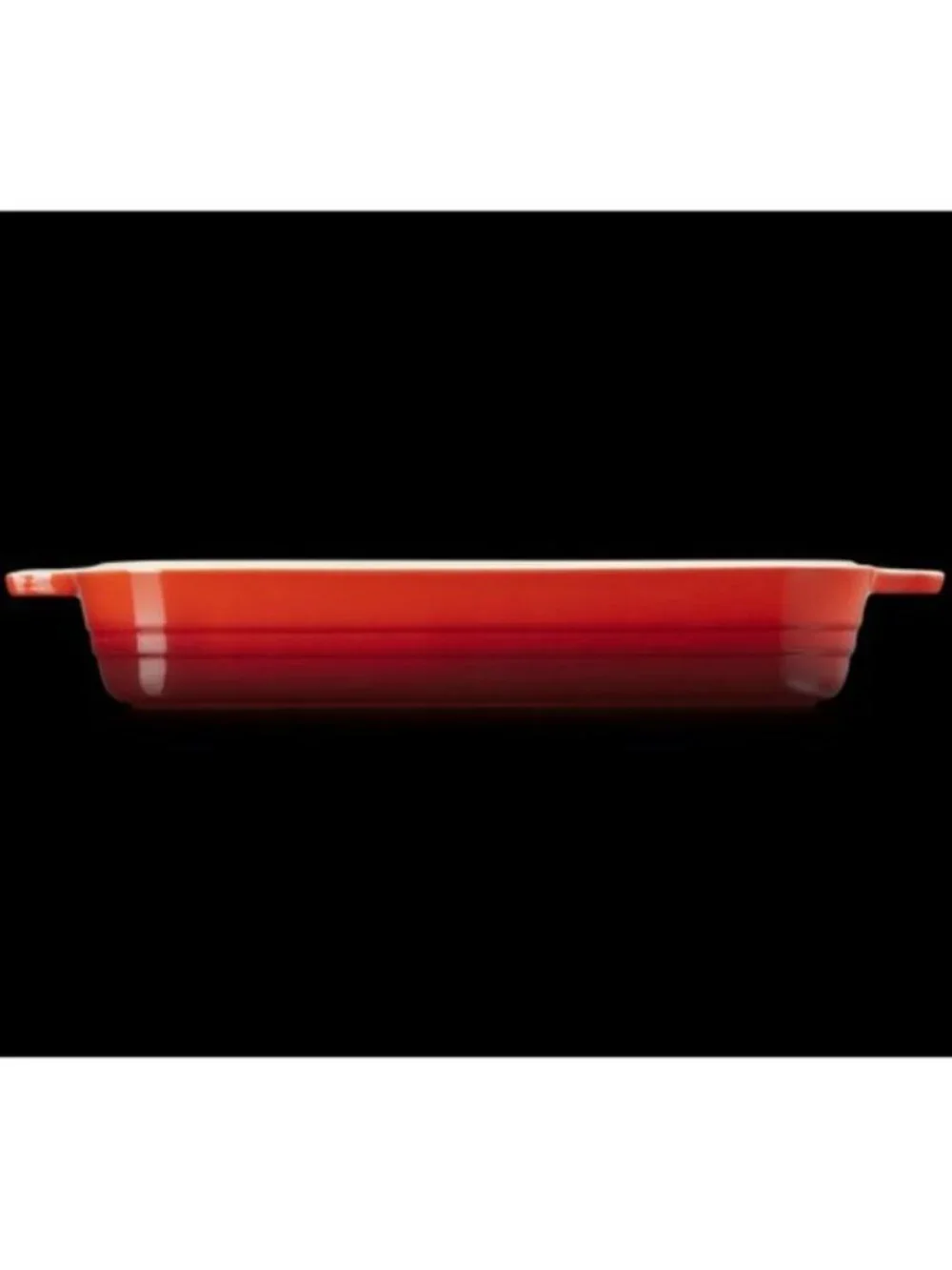 LE CREUSET Classic Stoneware Rectangular Baking Dish Cerise Red 7